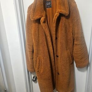Womens XL Tall  teddy bear coat